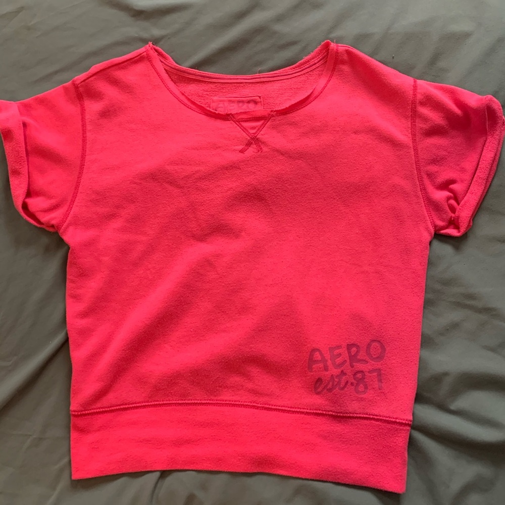 Aeropostale hot pink top